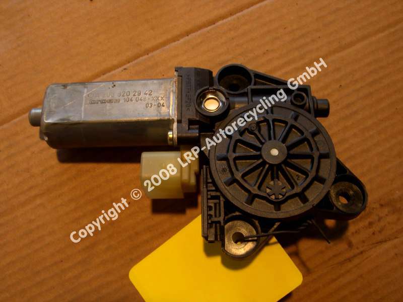 MERCEDES W203/C180 FENSTERMOTOR HINTEN LINKS 2038202942 LIMO